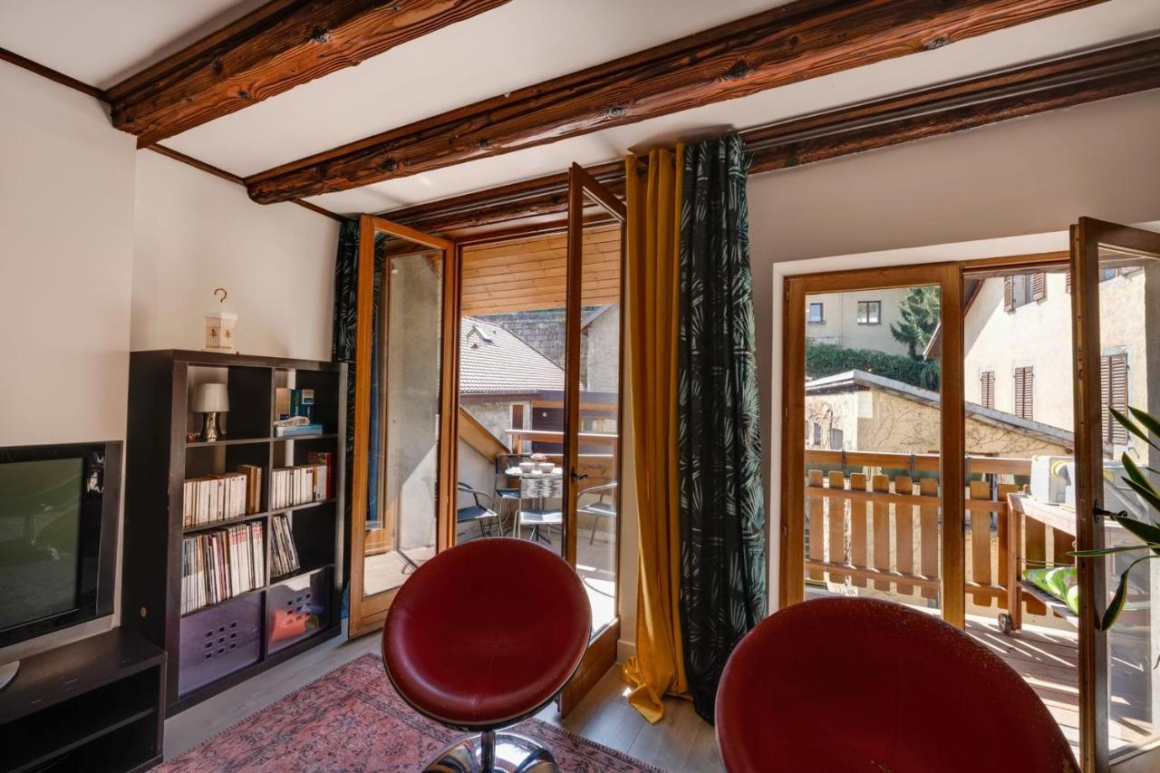 Le Balcon Du Chateau - Aprtement 75 Square Meter In The Annecy Center Dış mekan fotoğraf