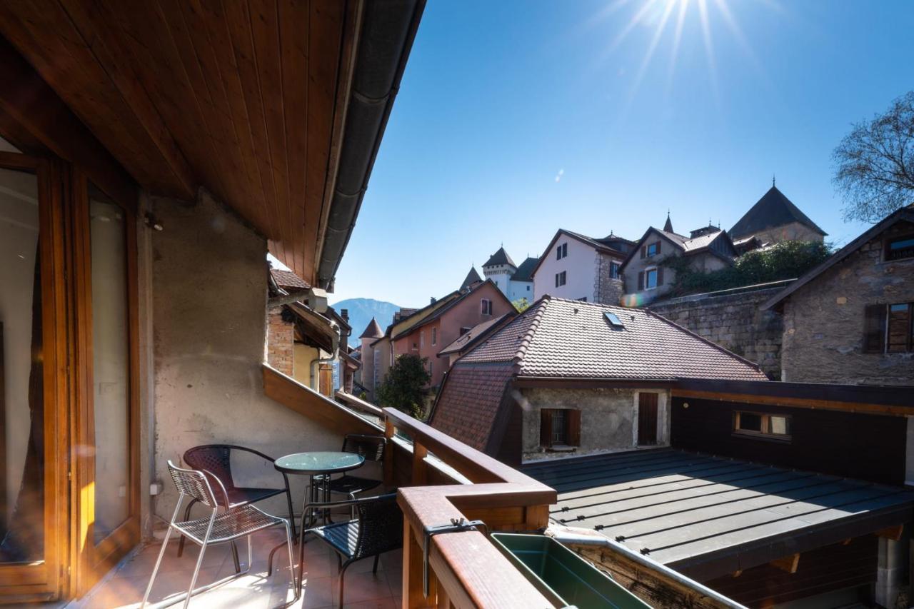 Le Balcon Du Chateau - Aprtement 75 Square Meter In The Annecy Center Dış mekan fotoğraf