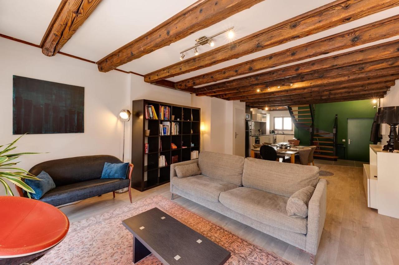 Le Balcon Du Chateau - Aprtement 75 Square Meter In The Annecy Center Dış mekan fotoğraf
