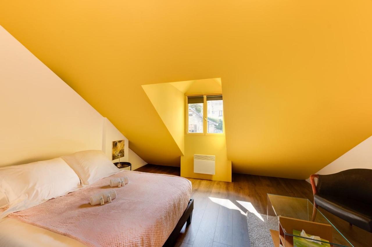 Le Balcon Du Chateau - Aprtement 75 Square Meter In The Annecy Center Dış mekan fotoğraf